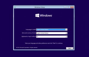 instalare windows 10
